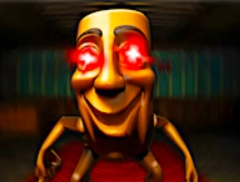 Italian Brainrot Bot Chase neon chase scene